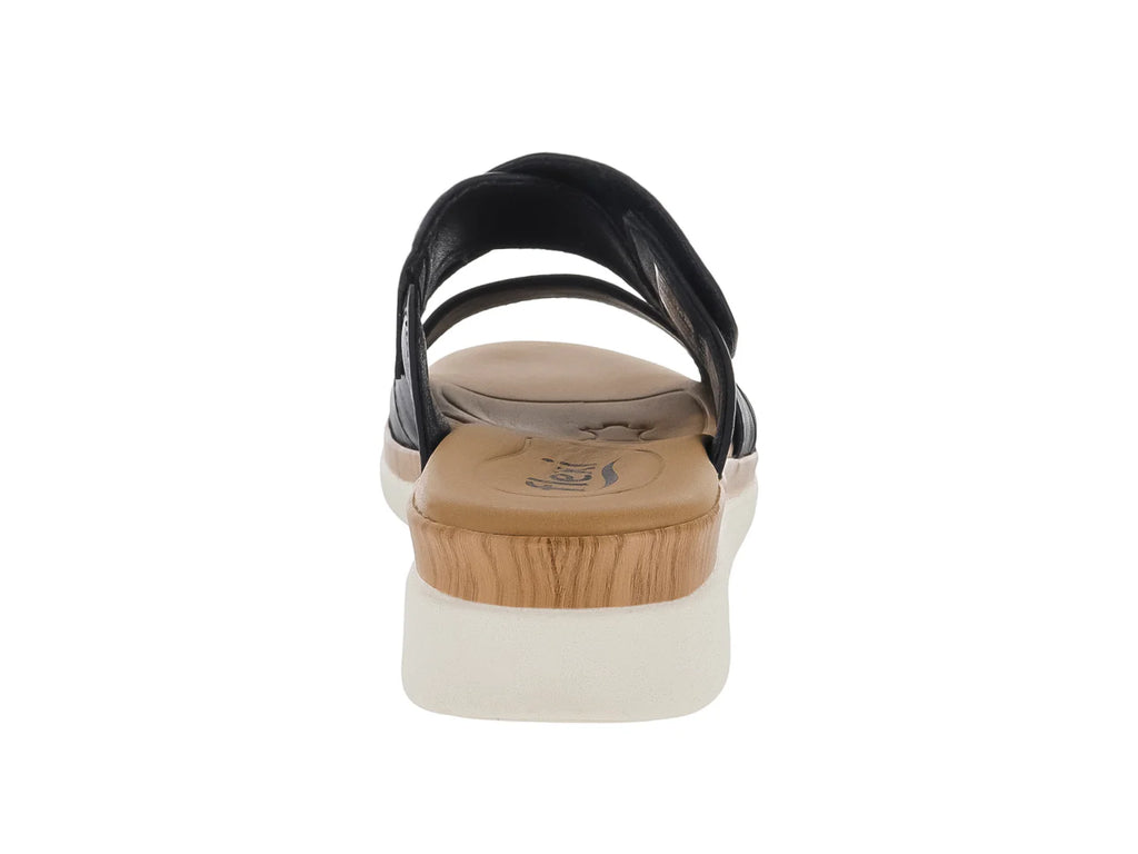 Sandalias Flexi Negro para Mujer
