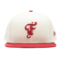 Feature x New Era OE Fitted Cap Off White Pinot Red