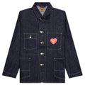Denim Coverall Jacket Rigid Indigo
