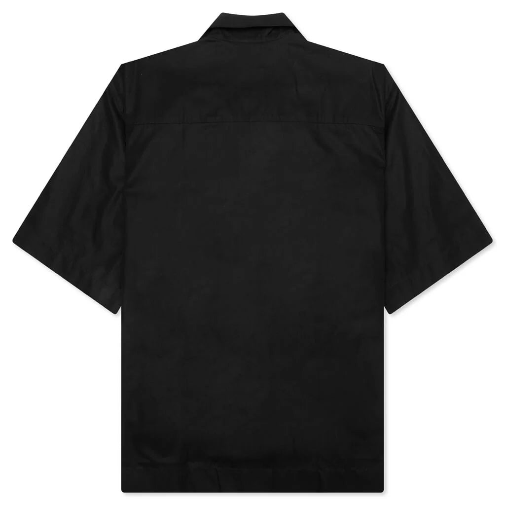 1952 Poplin Boxy Fit Shirt Black