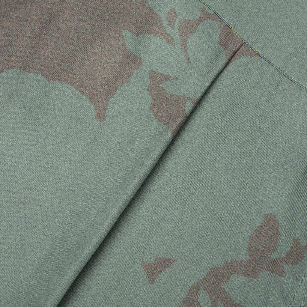 Archive Floral Carltone MW Shirt Petrol
