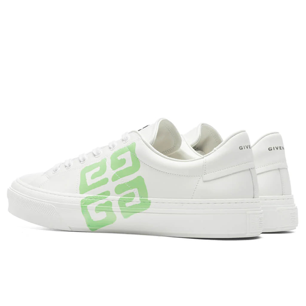 City Sport Sneakers White Mint Green
