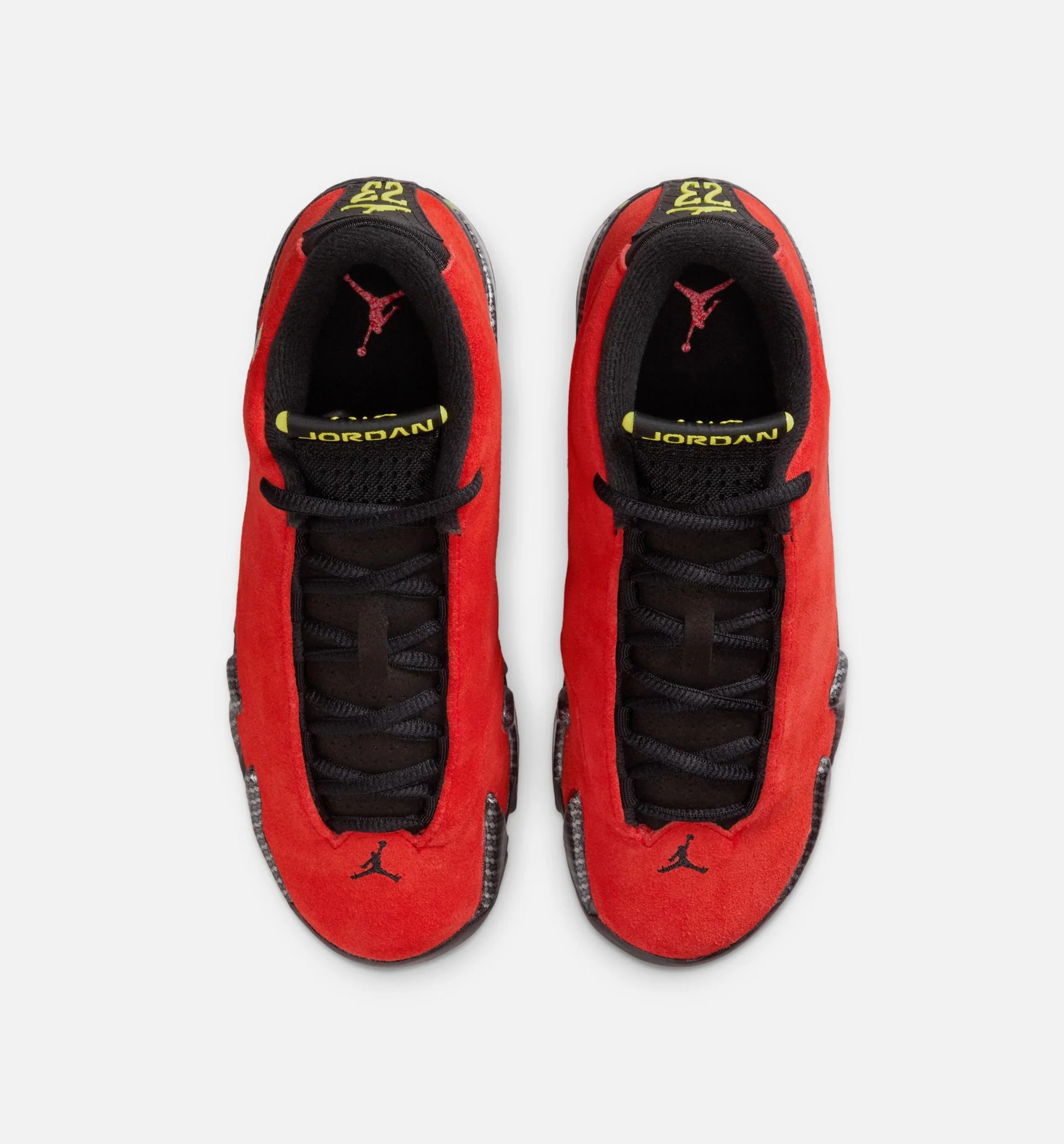 Air Jordan 14 Retro Challenge Red Grade School Lifestyle Shoe Challenge Red Black Vibrant Yellow Anthracite Limit One Per Customer
