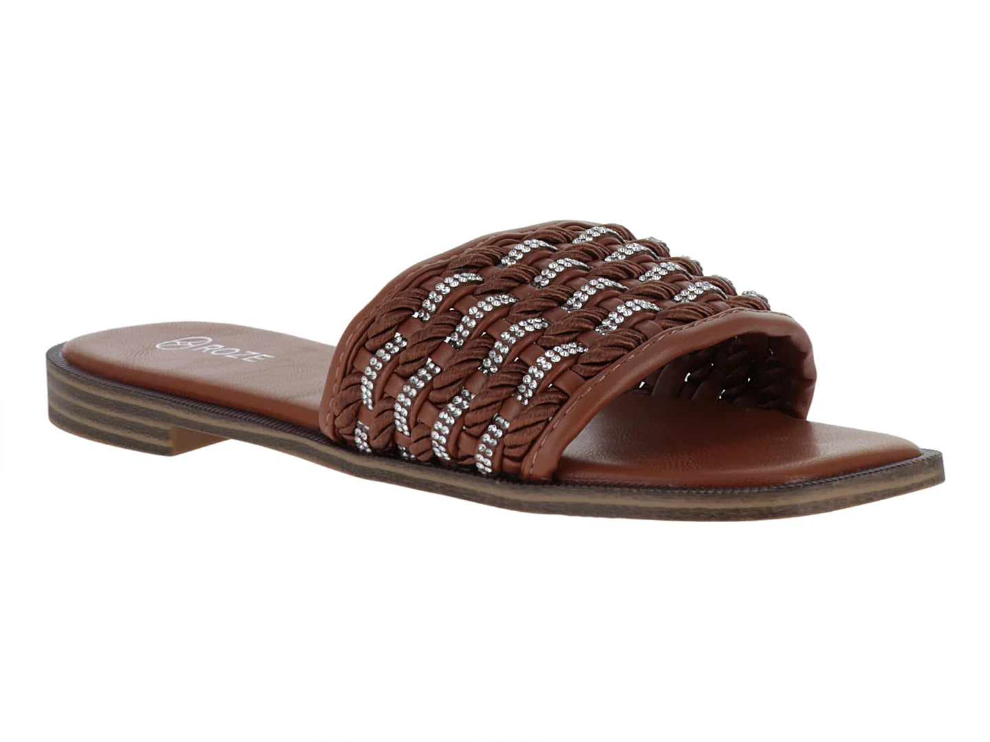 Sandalias ROZE Camel para Mujer