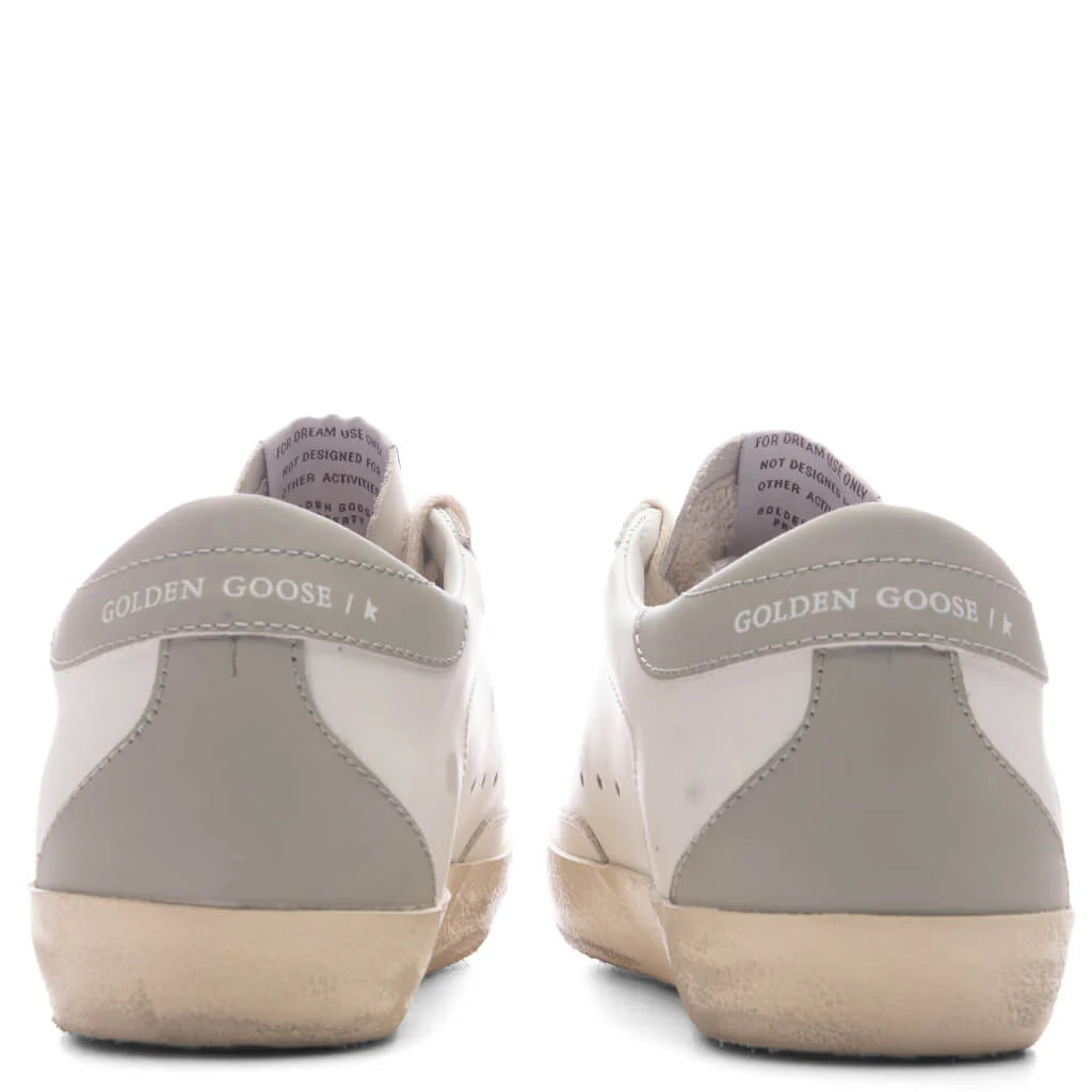 Womens Super Star White Platinum Grey
