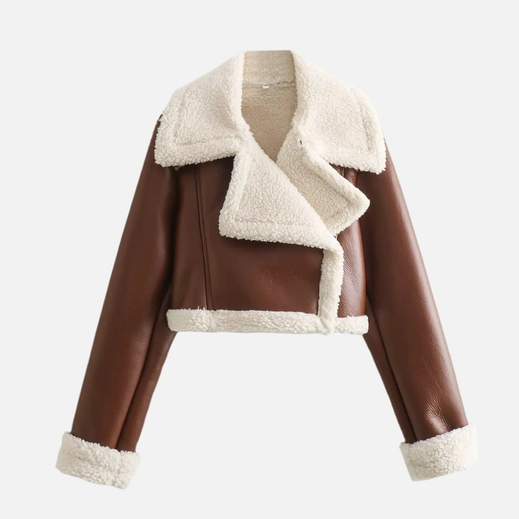 Jaqueta Cropped Pelinho