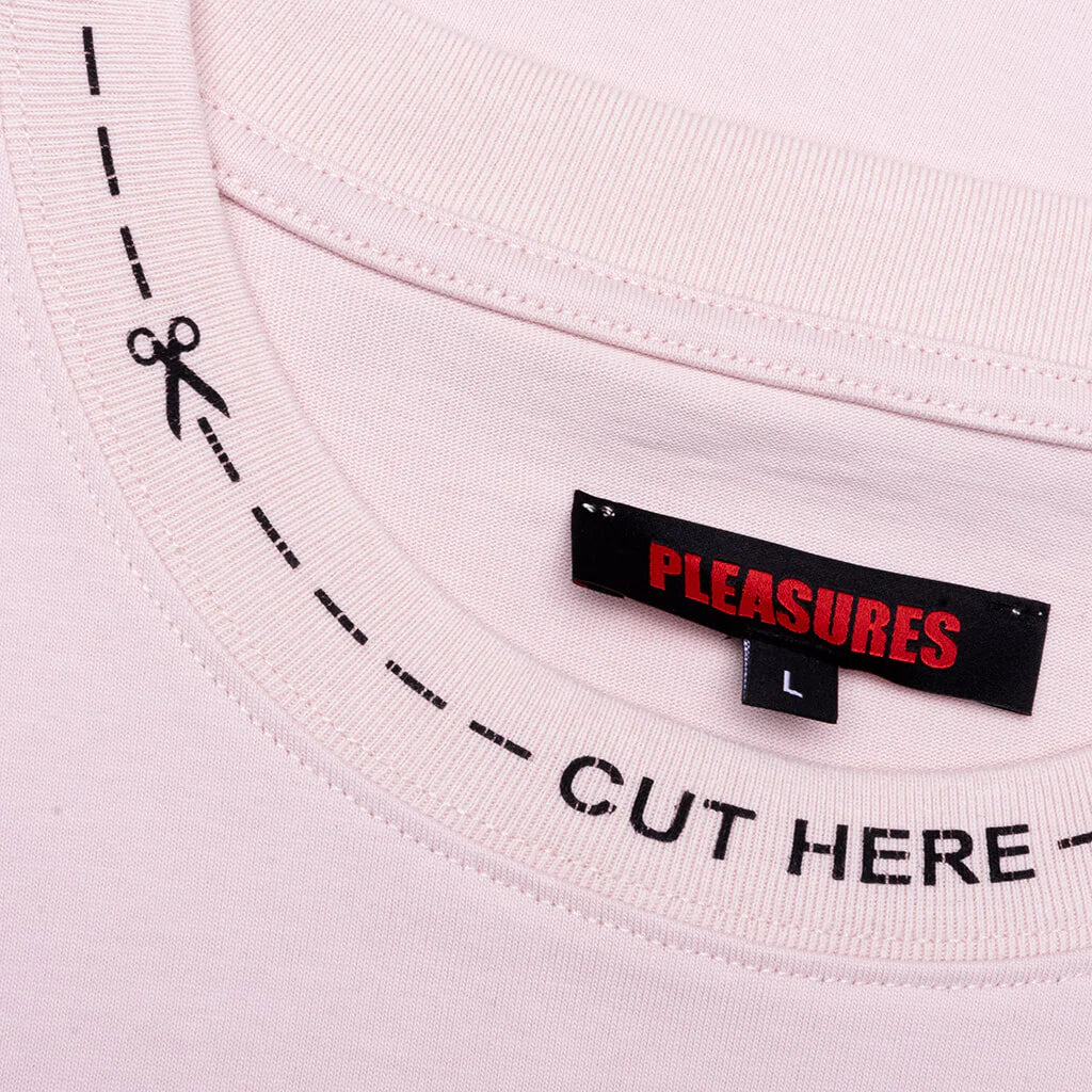 Cut Here Heavyweight Shirt Pink