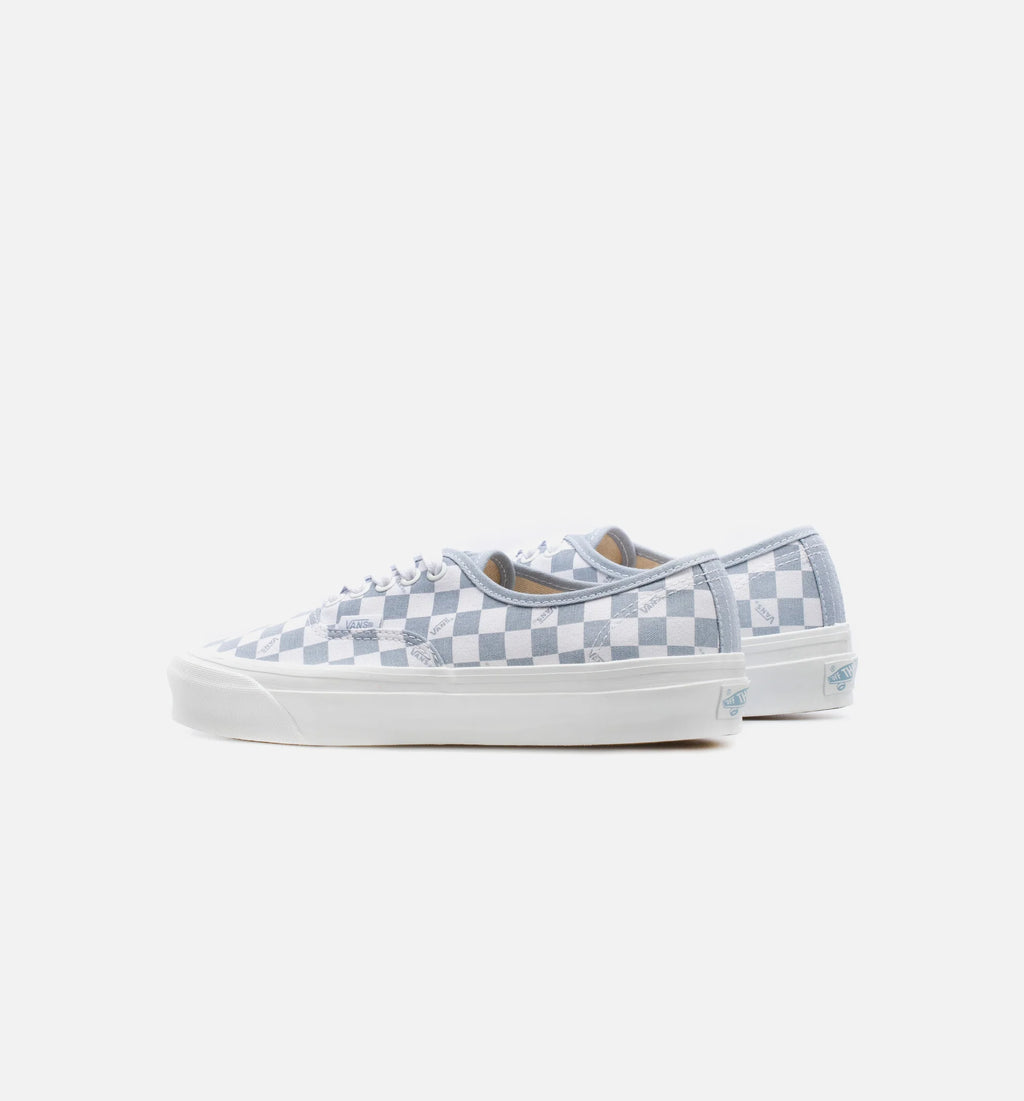 Authentic LX Checkerboard Mens Skate Shoe Sky Blue White
