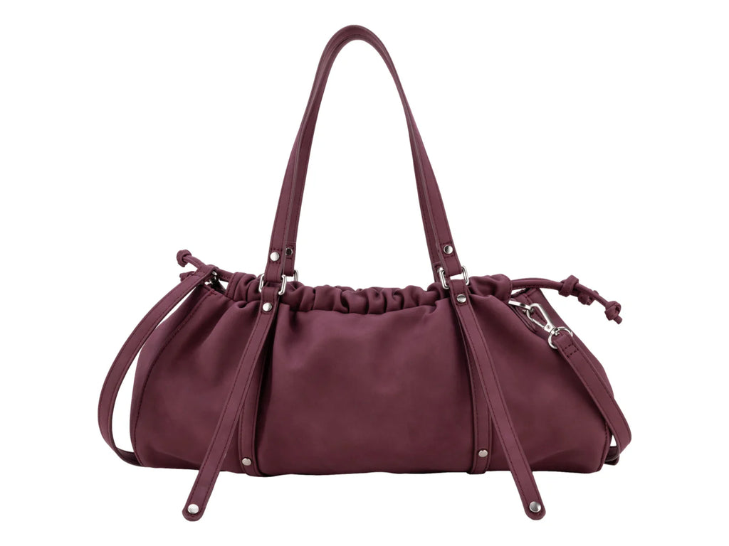 Bolsa de Hombro Cloe Tinto para Mujer