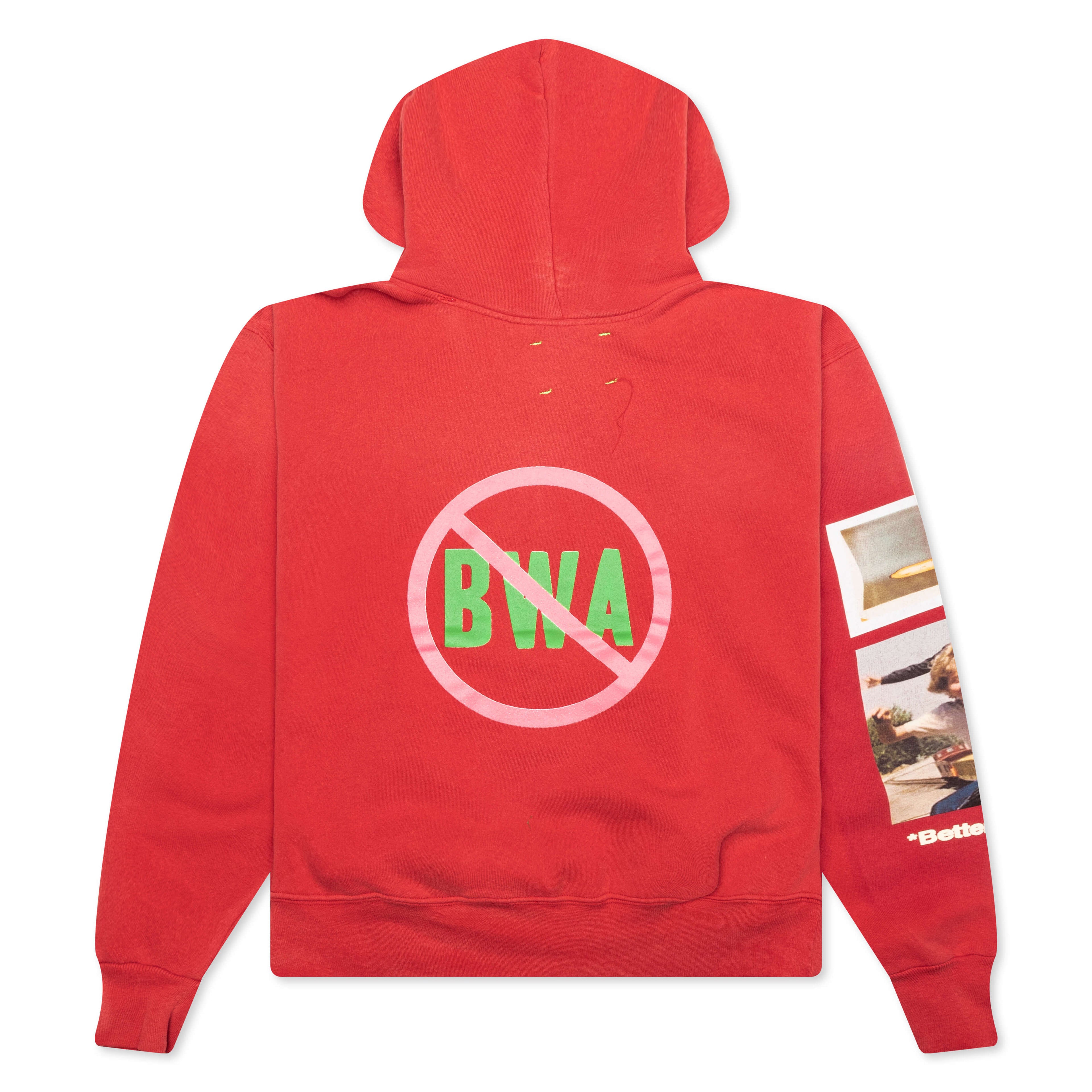 Protest Art Hoodie Red