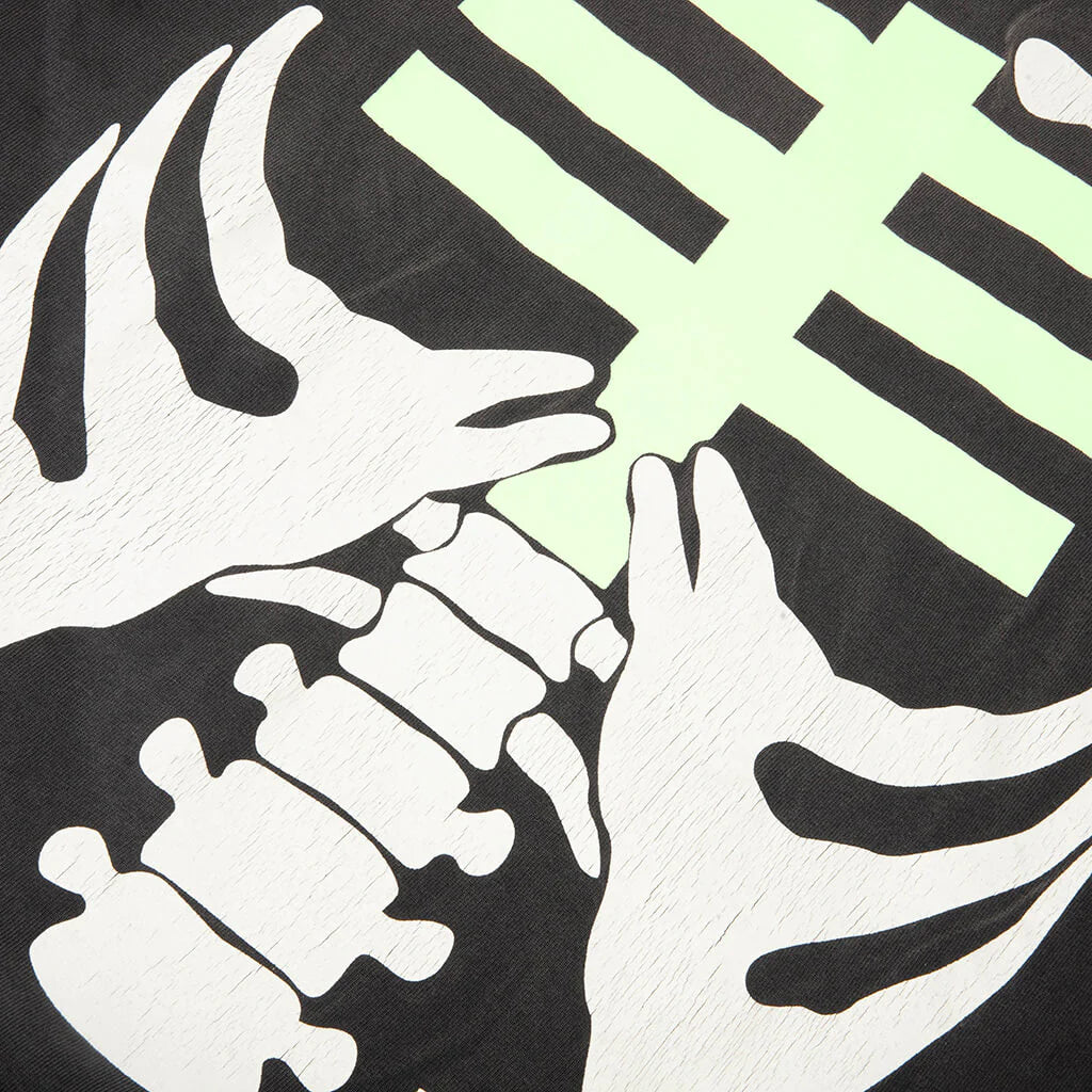 Saint M6 x Bounty Hunter Bone L S T Shirt Black