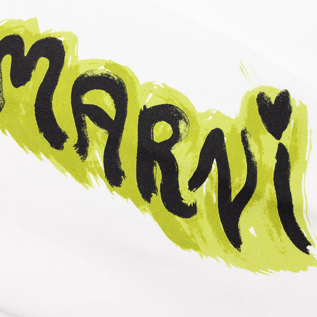 Graffiti Hoodie Natural White