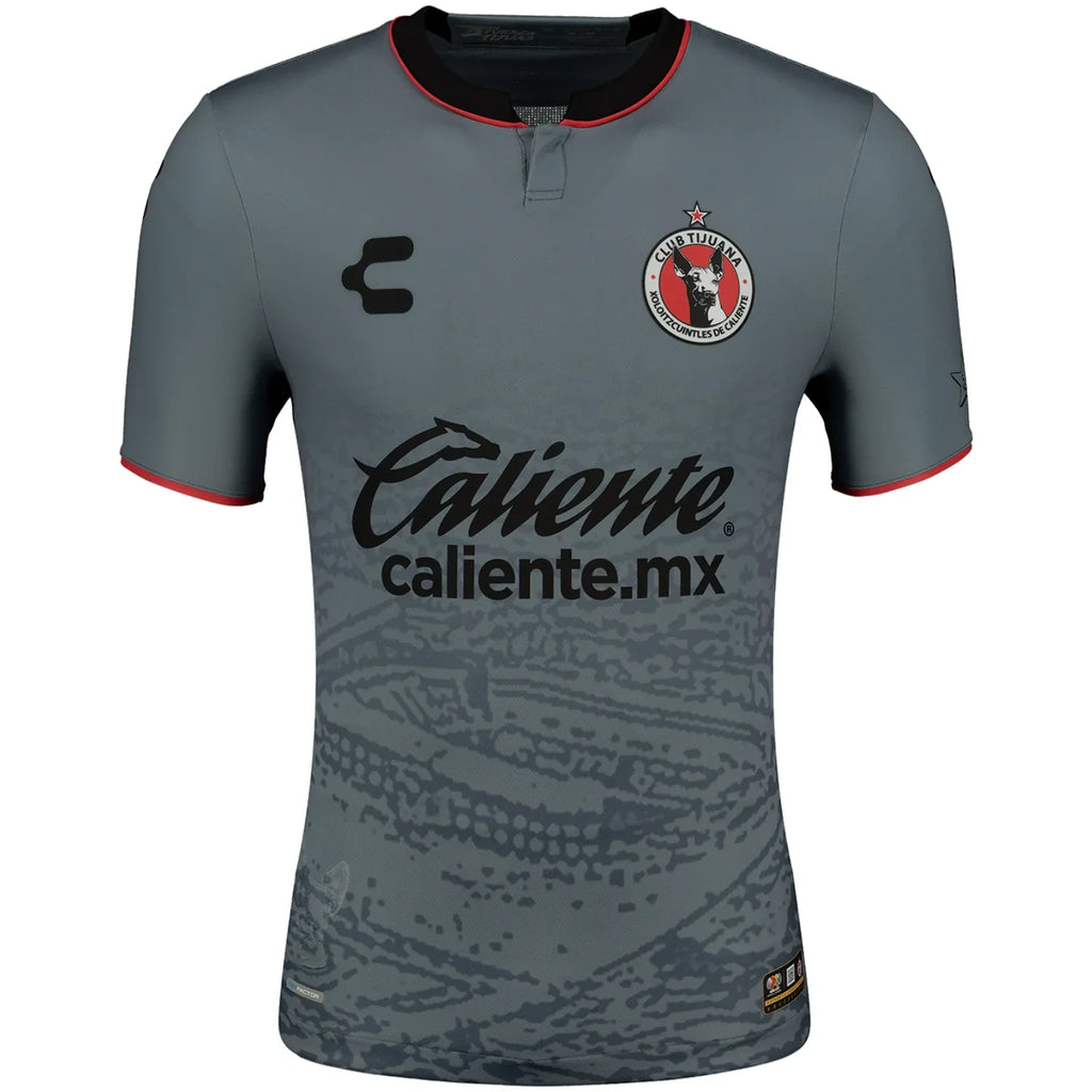 Charly Xolos Away Jersey 23 Gray