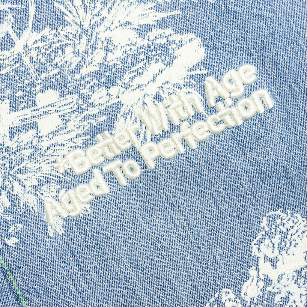 Teresa Double Wide Denim Short Indigo