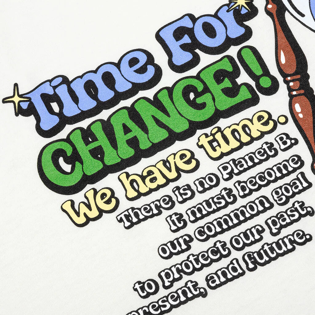 Time for Change Tee Marshmallow
