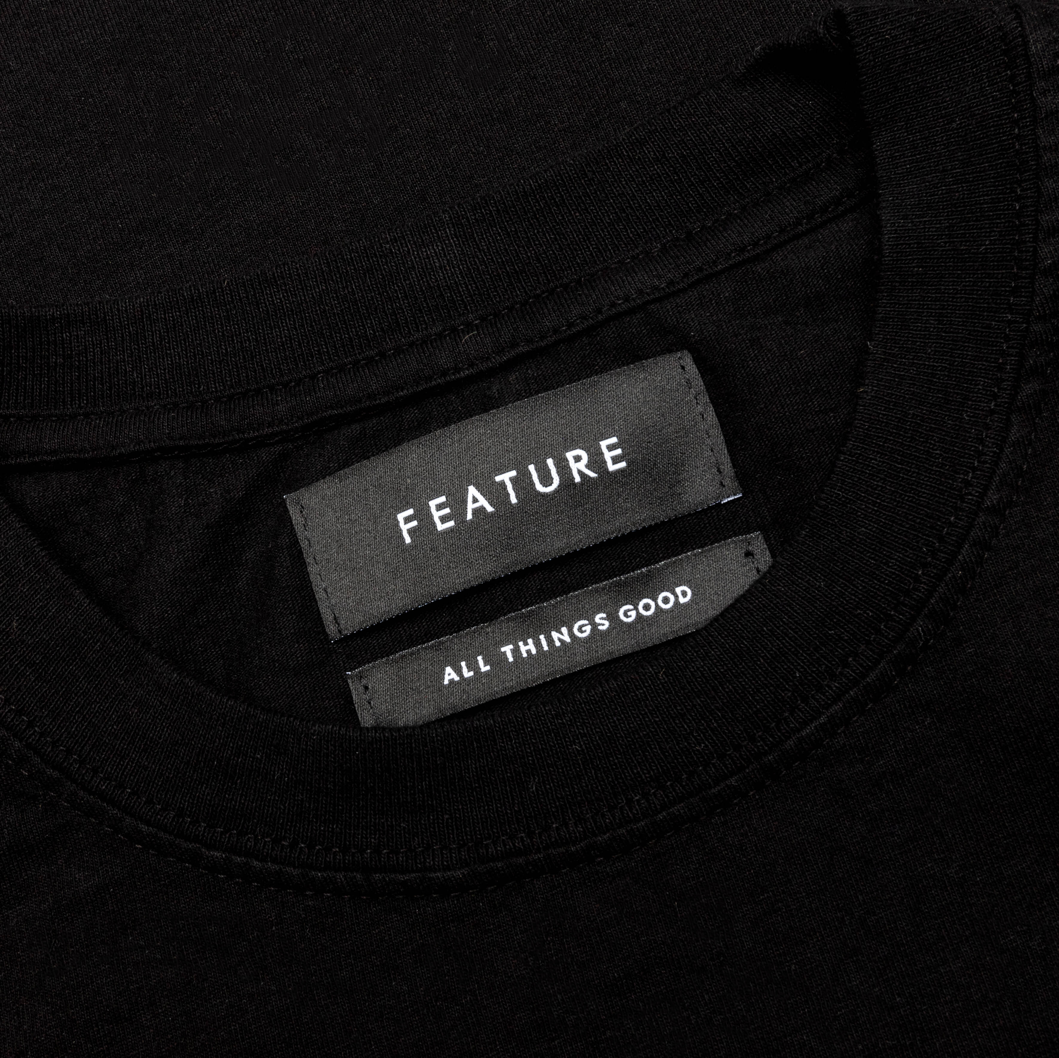 Festive Lights Tee Black