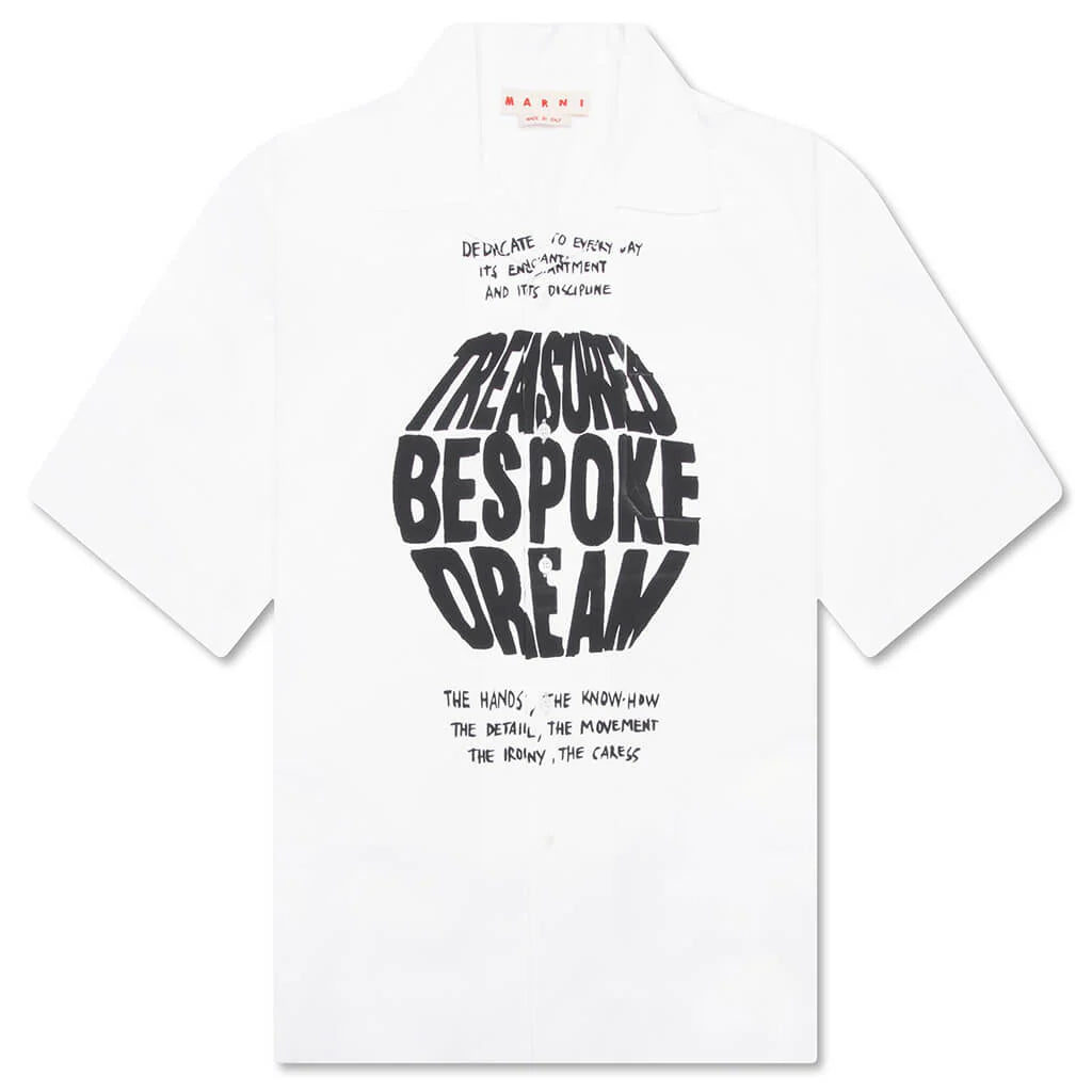 Cuffs Compact Shirt Stone White
