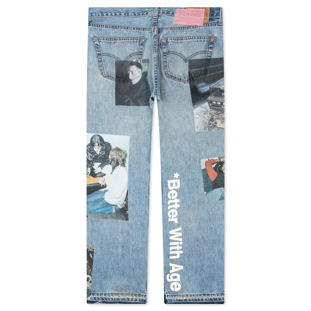 Tabloid Denim Pants Indigo