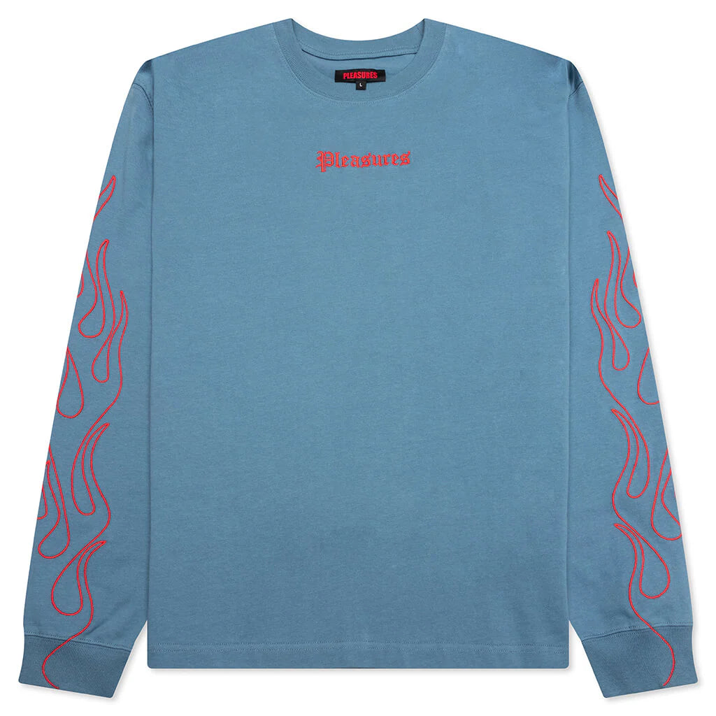 Fiery Heavyweight Longsleeve Slate