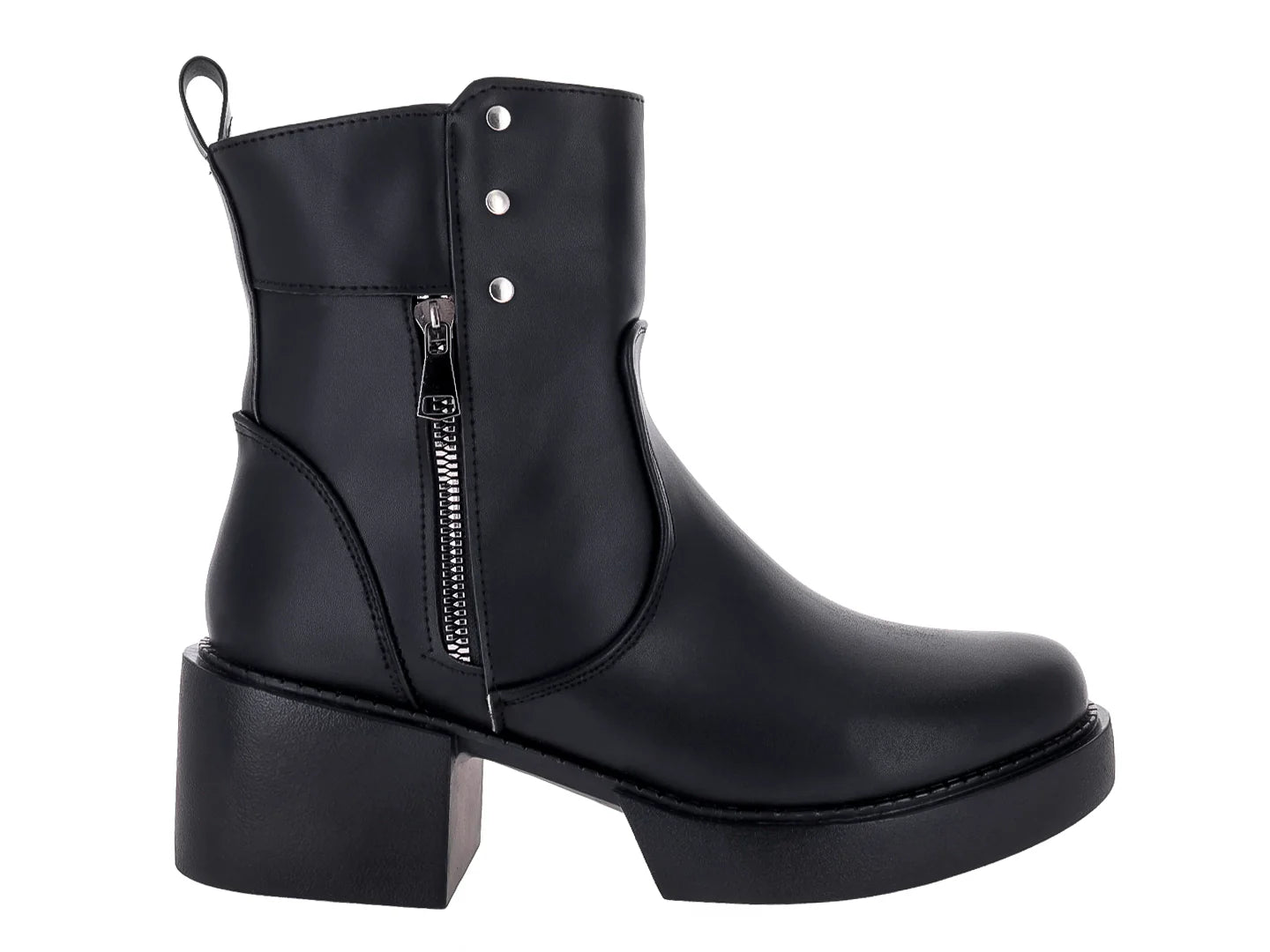 Botines Luna Rosa Negro para Mujer