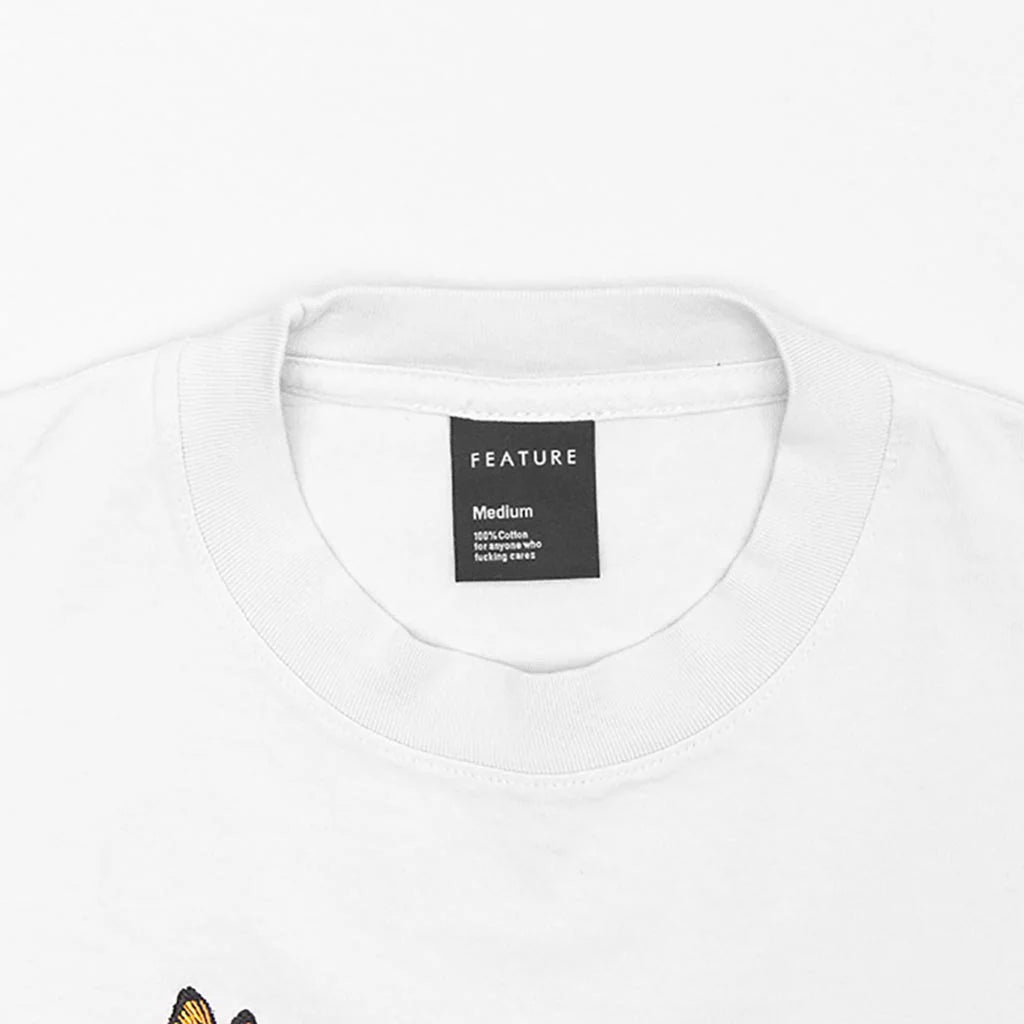 Butterfly Logo Tee Off White