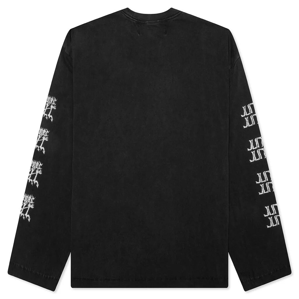 Hope Youre Well L S Tee Black