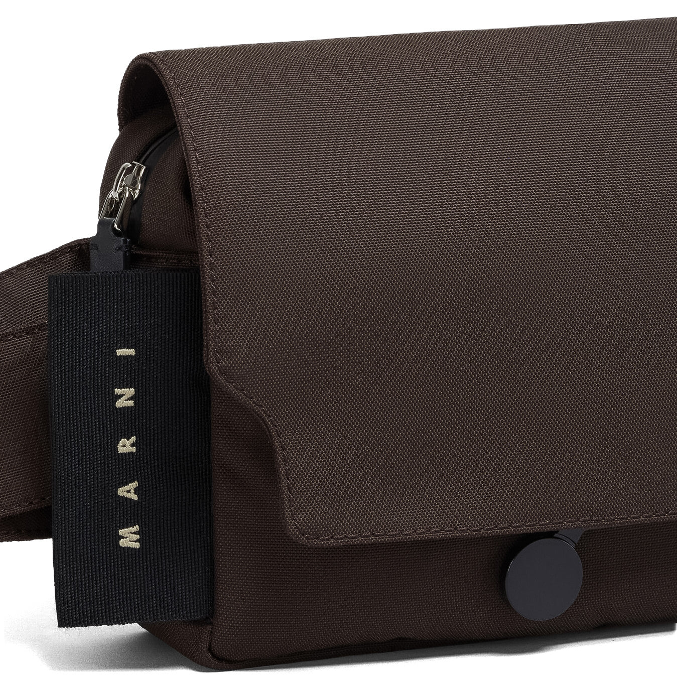 Black Cordura Cityscape Belt Bag Coffee