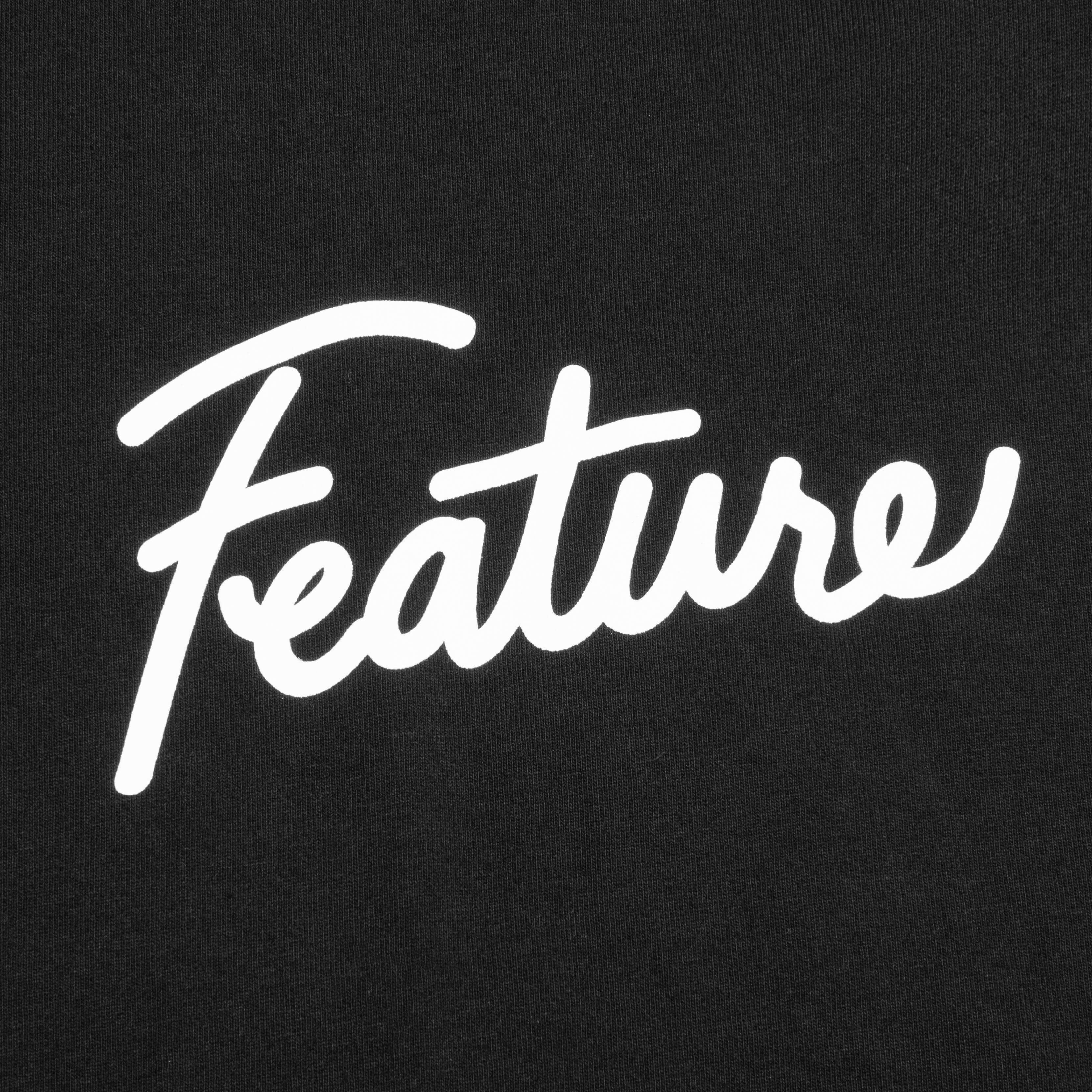 Script Tee Black