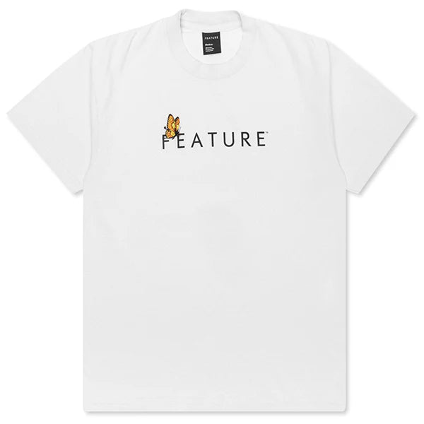 Butterfly Logo Tee Off White