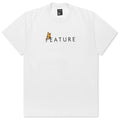 Butterfly Logo Tee Off White