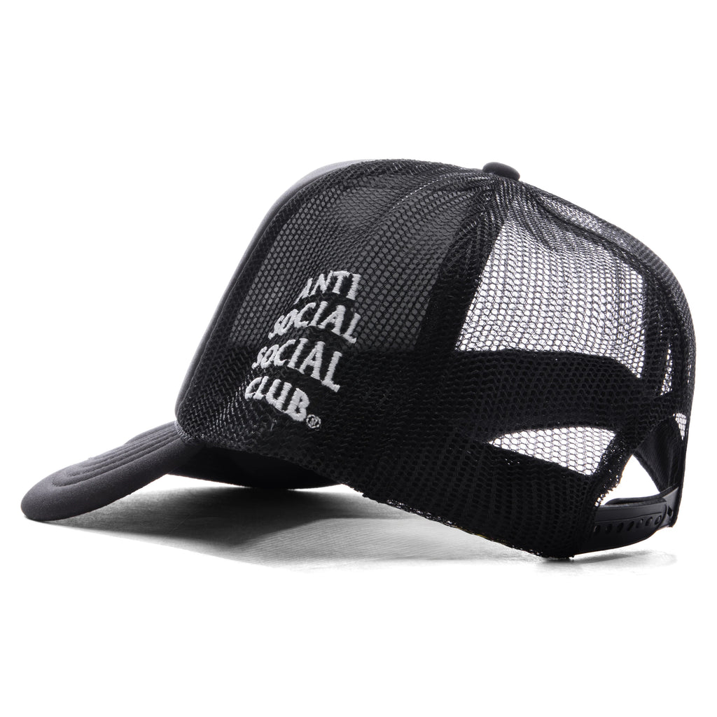 Spell Out Trucker Cap Black