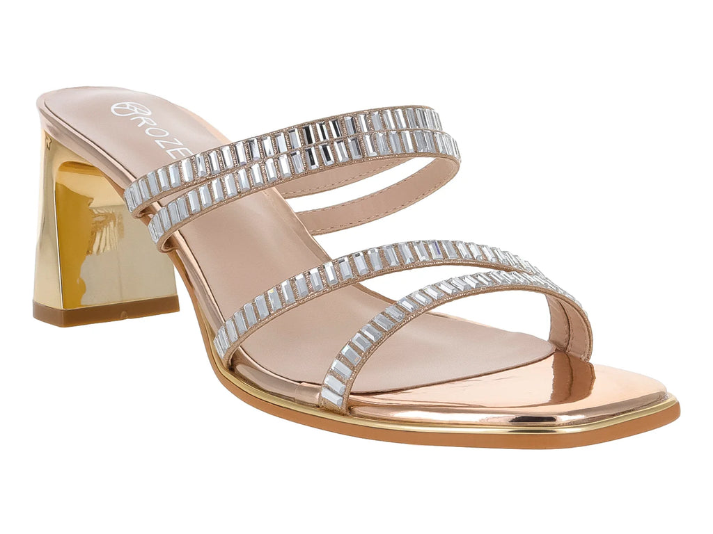 Sandalias ROZE Zapatilla Champagne para Mujer