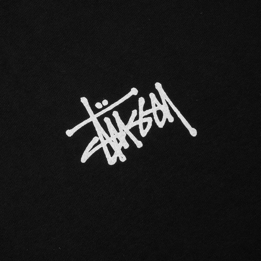 Basic Stussy Pig Dyed Tee Black
