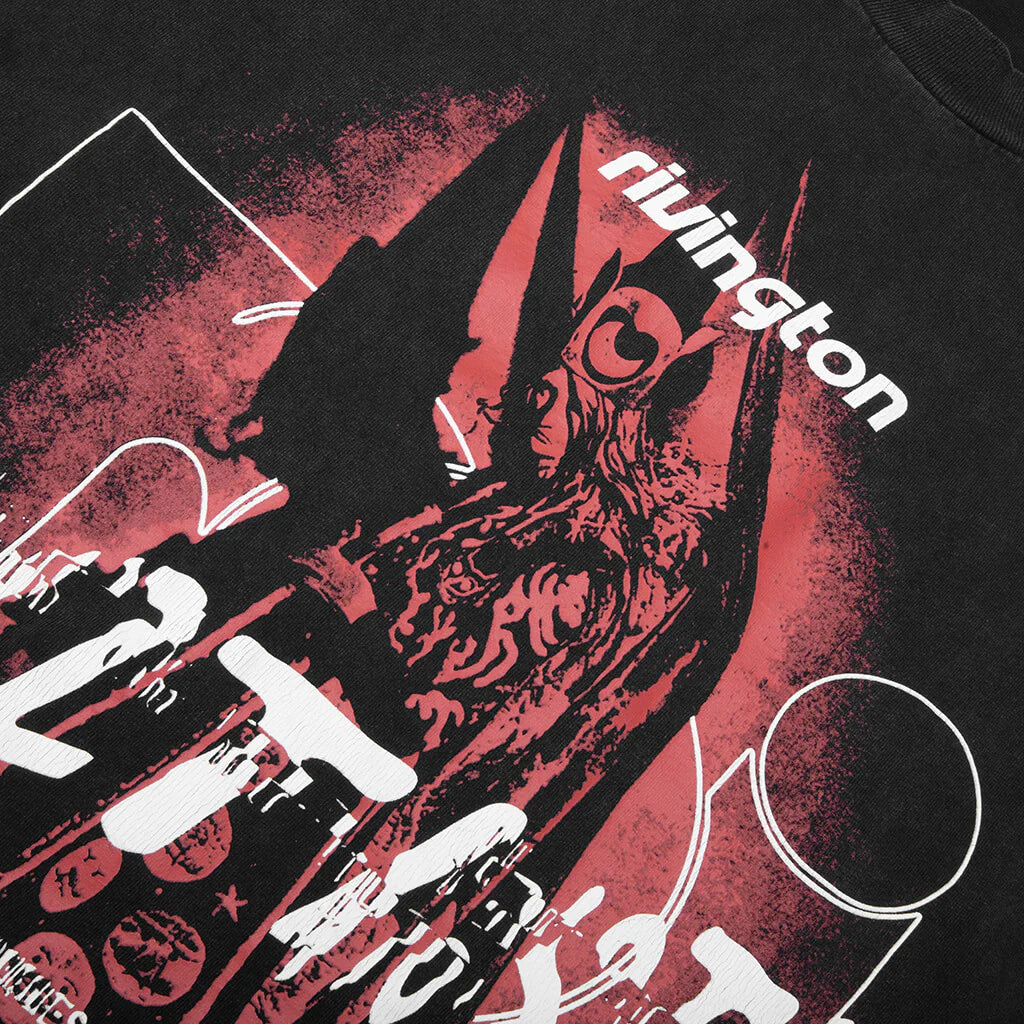 Occultista Vintage L S Tee Vintage Black