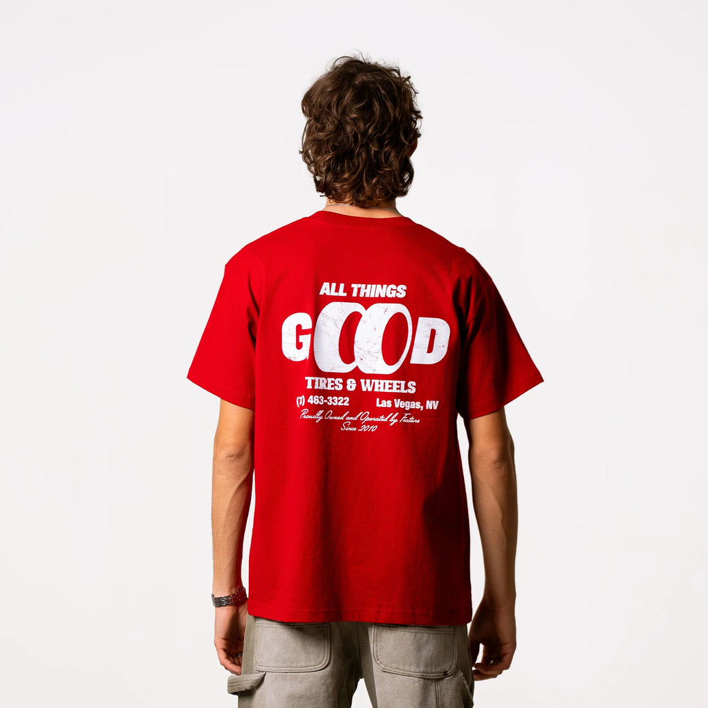 ATG Tires Tee Red