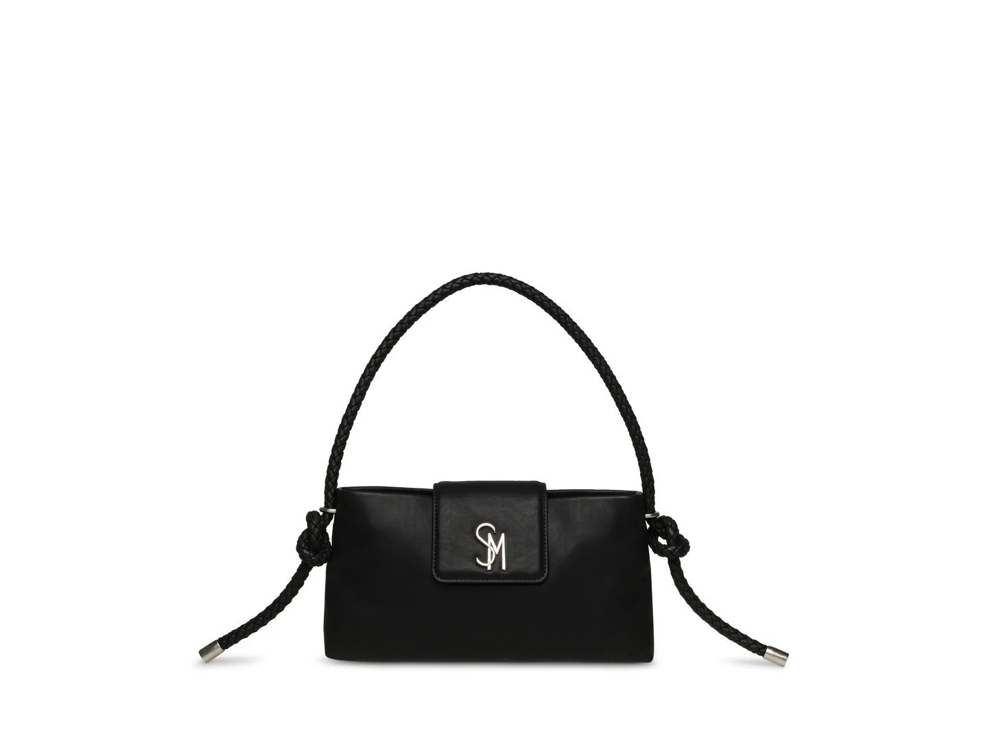 Bolso Steve Madden Brooks Negro Plata para Mujer