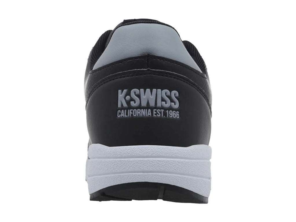 Tenis K Swiss Maxwell Negro y Gris para Hombre