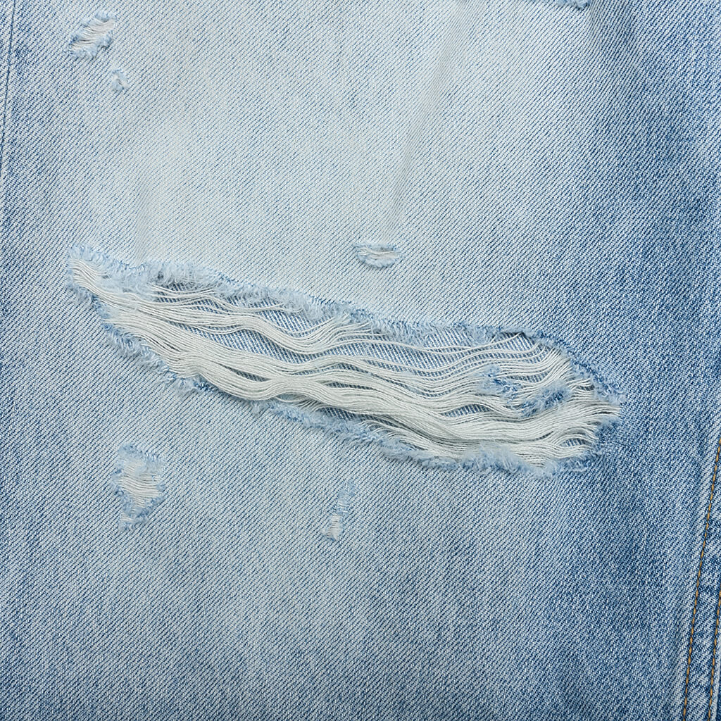 Tinted Wide Straight Jeans Light