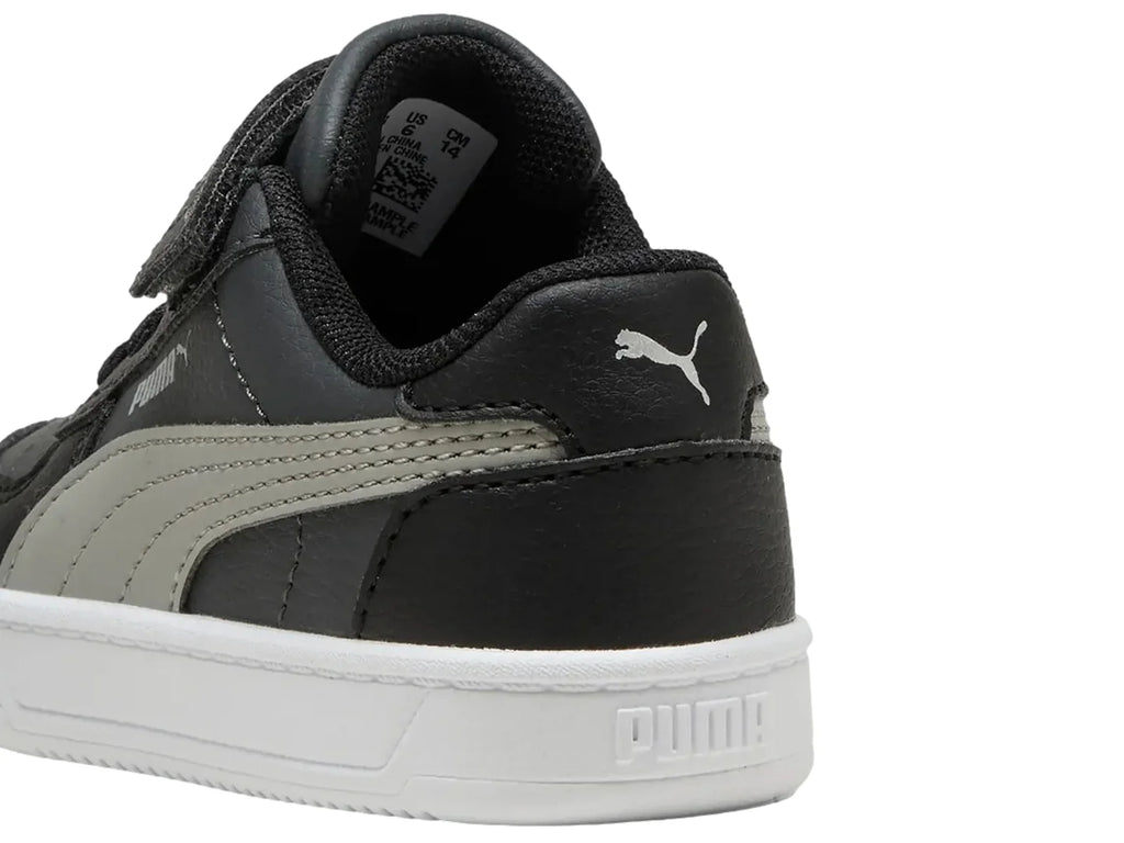 Tenis PUMA Caven 20 Gris y Negro para Niño