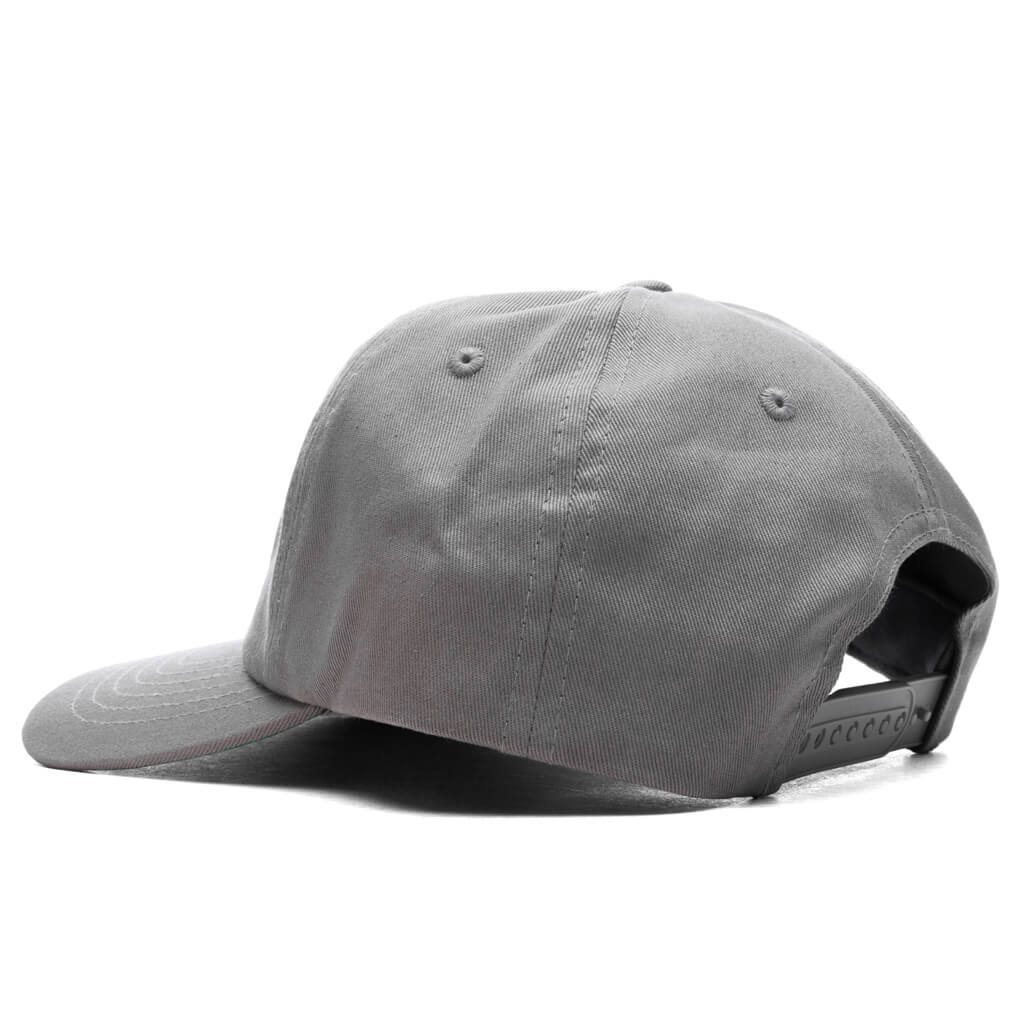 Big Basic Vintage Cap Steel Grey