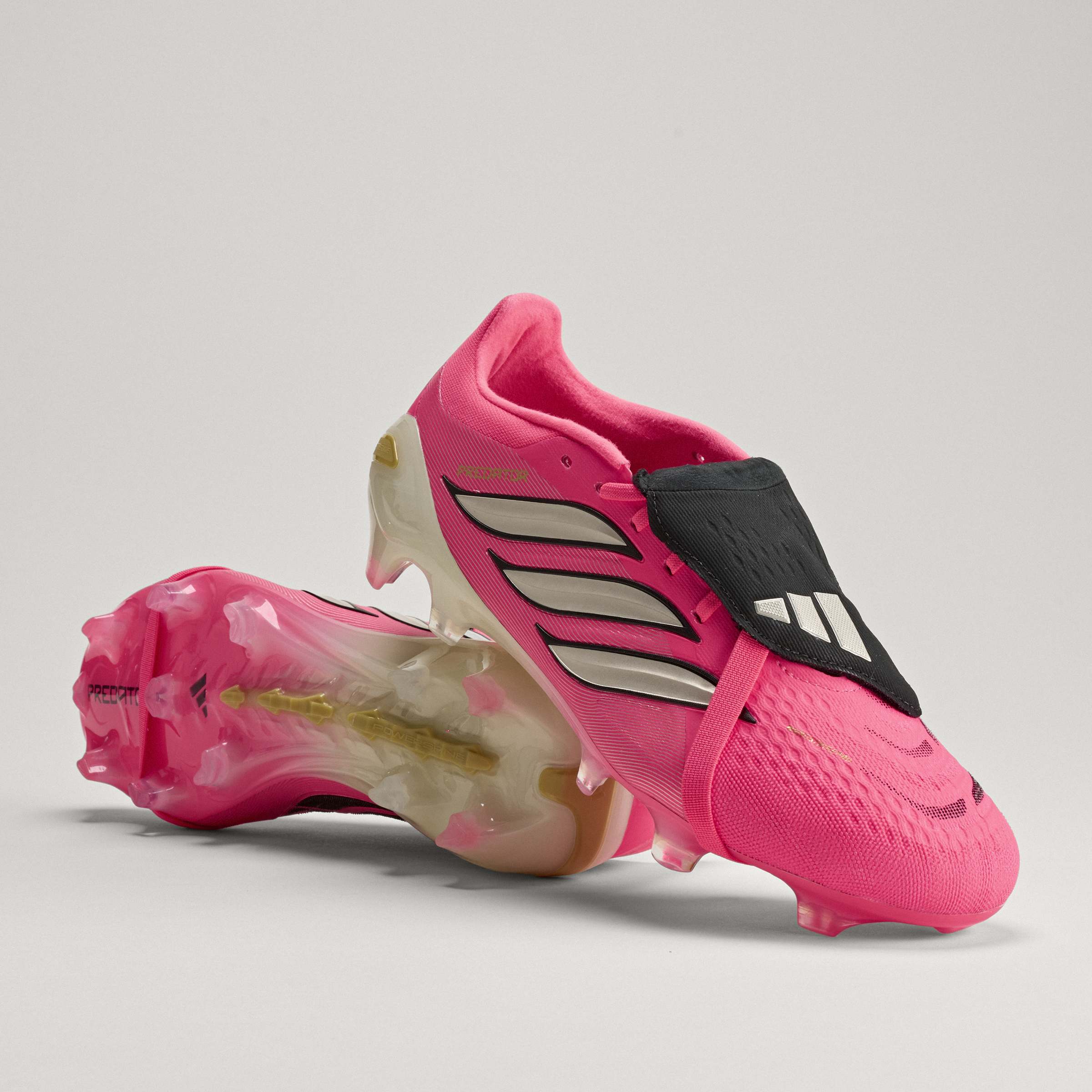 adidas Predator Pro Fold Over Tongue Firm Ground Mens Soccer Cleats Turquesa