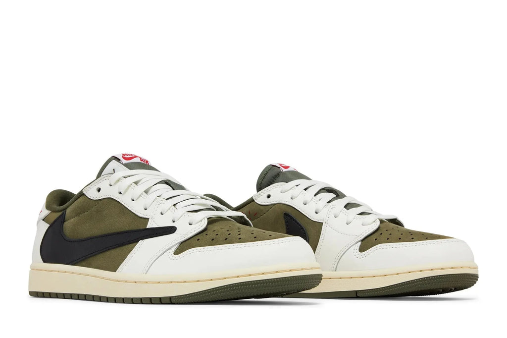 Travis Scott x Jordan 1 Low OG SP Reverse Olive Medium Olive