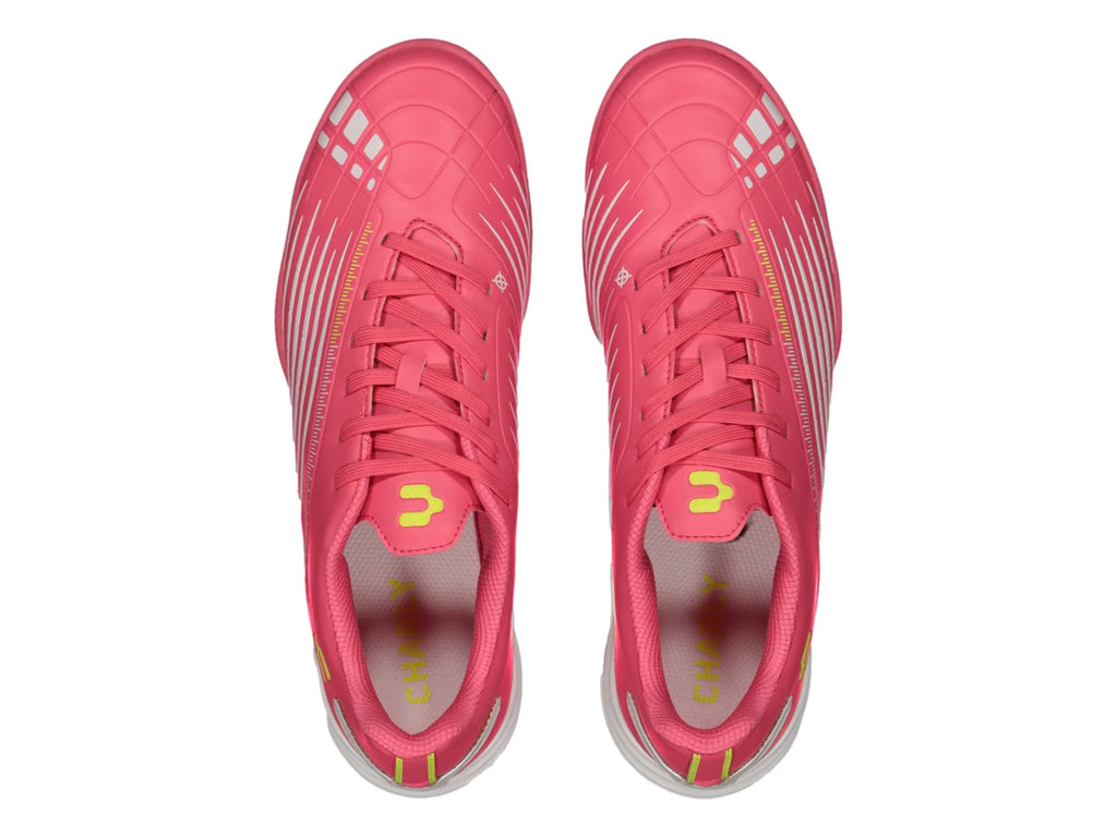 Tenis de Fútbol Charly Turf Fucsia y Verde para Hombre