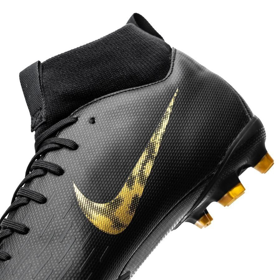 Nike JR Superfly 6 Academy FG Black Lux Metallic Vivid