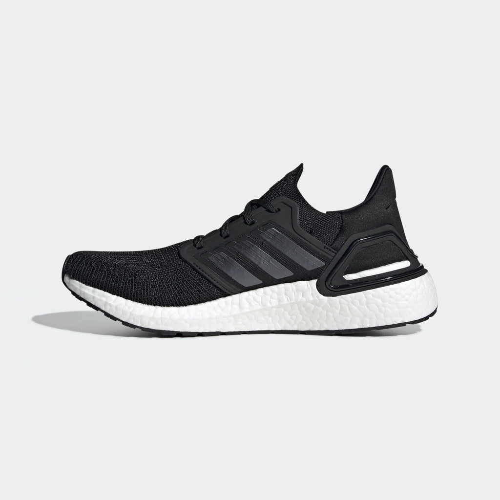 adidas Ultraboost 20 Black Night Metallic White