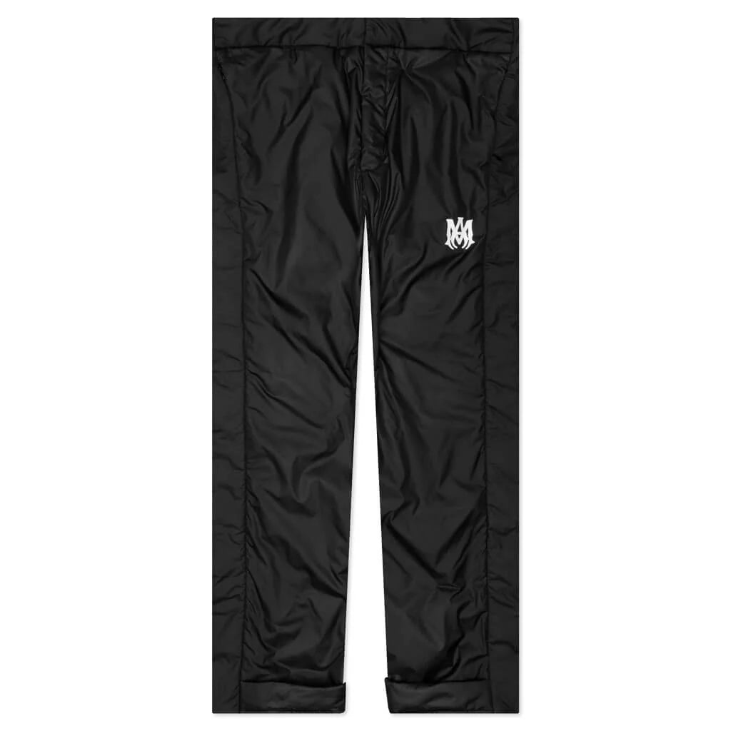 Nylon Padded Ski Pant Black