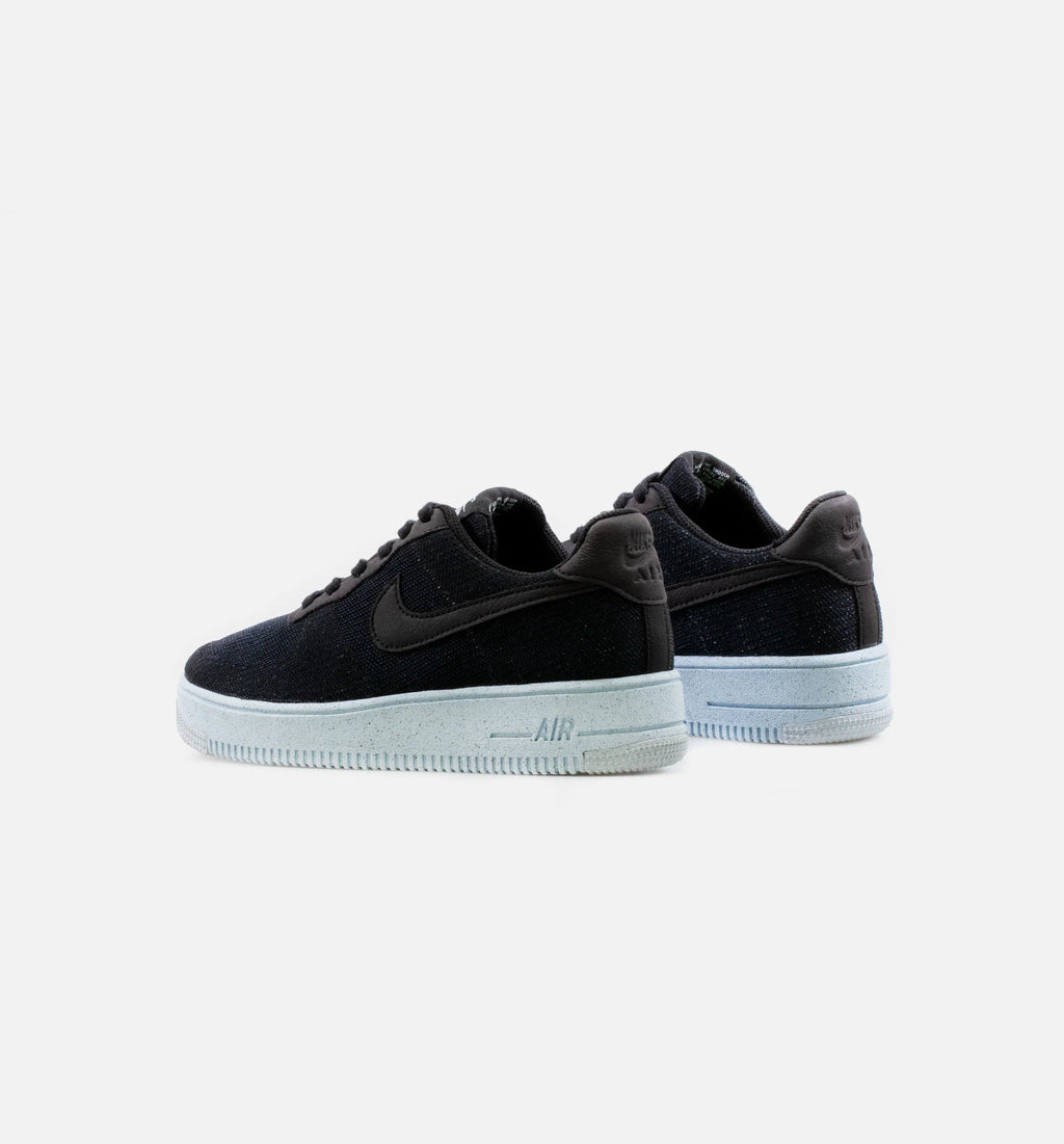 Air Force 1 Crater Flyknit Grade School Lifestyle Shoe Black Blue