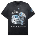 Feature x Represent Champion Rings T Shirt Stained Black