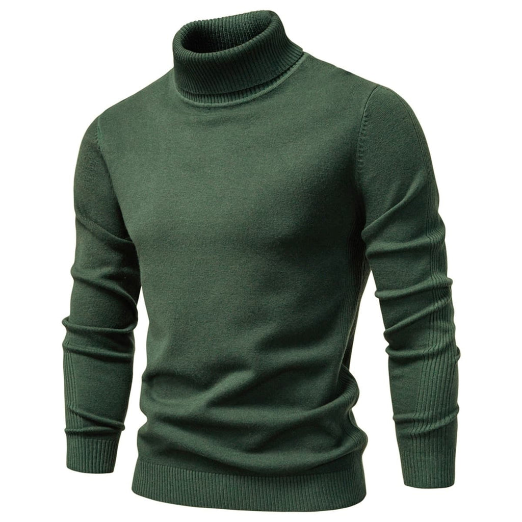 Mens Turtleneck Pullover Sweater