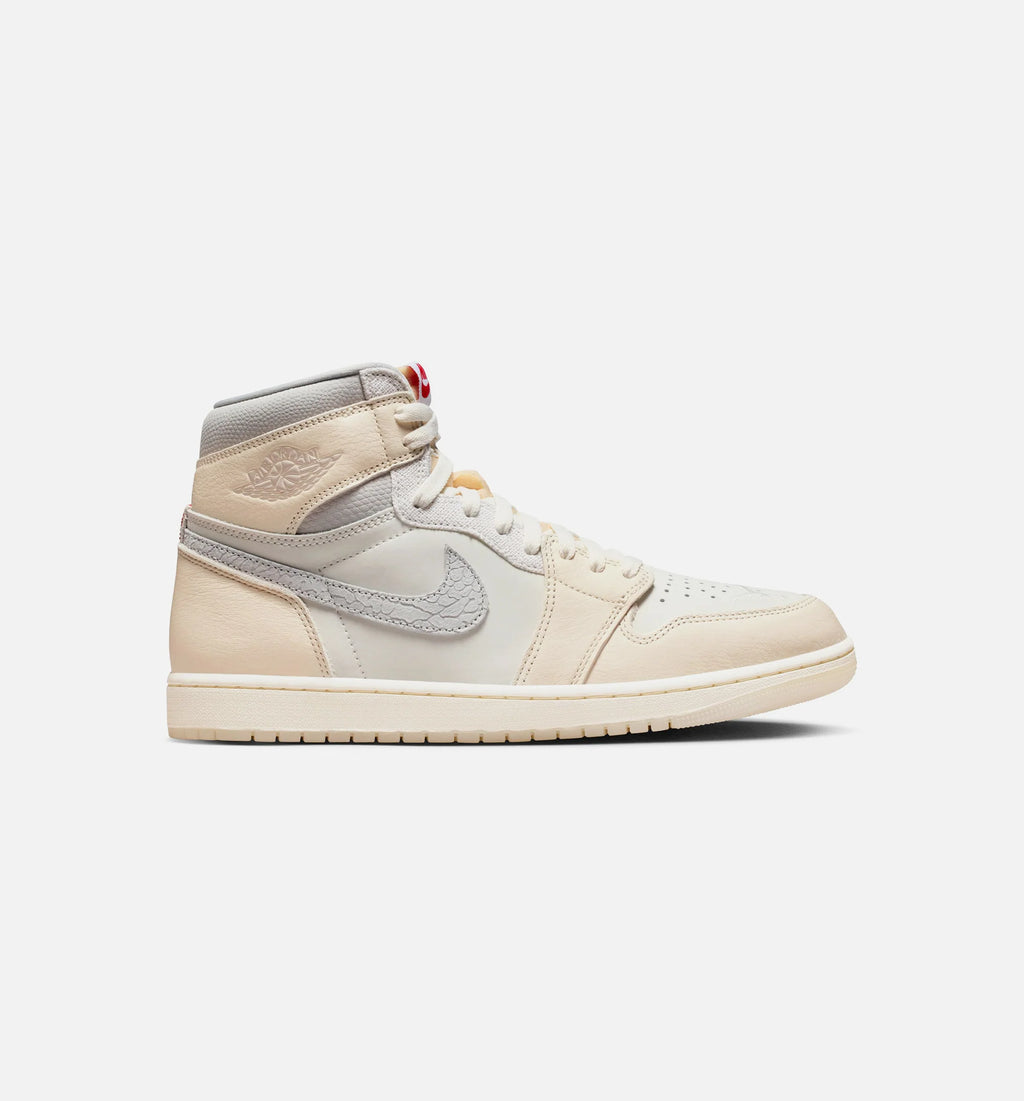 Air Jordan 1 Retro High OG Sail Mens Lifestyle Shoe Sail University Red Pale Ivory Coconut Milk Phantom